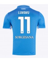 Moške Nogometnih dresov SSC Napoli Romelu Lukaku #11 Domači 2024-25 Kratki rokavi